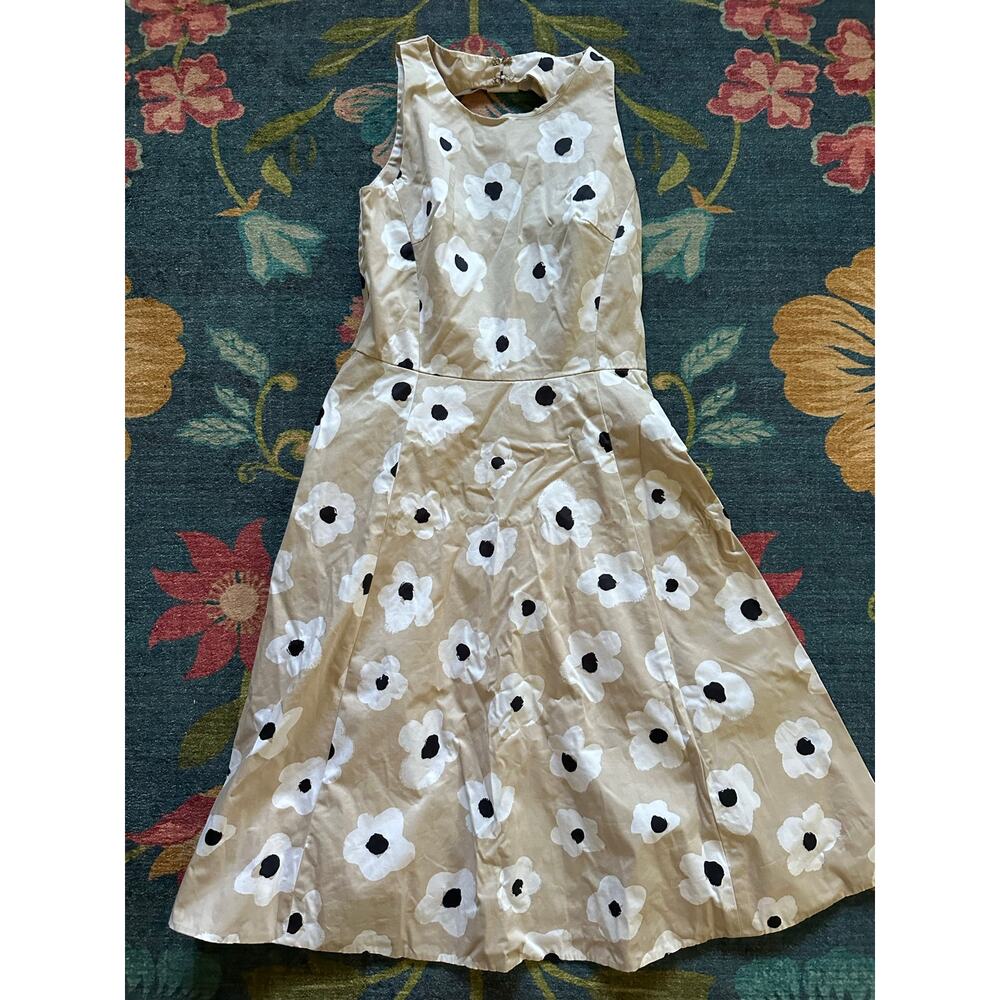 Kate Spade New York Faye Floral Midi Dress Size 4 - Picture 5 of 11